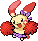 Cheerleader Plusle