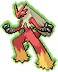Blaziken-Grass