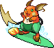 Surfing Raichu