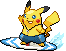 Surfing Pikachu