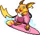 Surfing Raichu