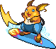 Surfing Raichu